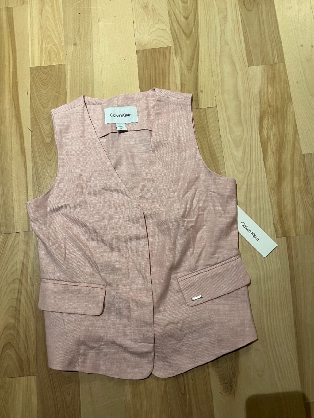 Calvin Klein Pink Sleeveless Vest